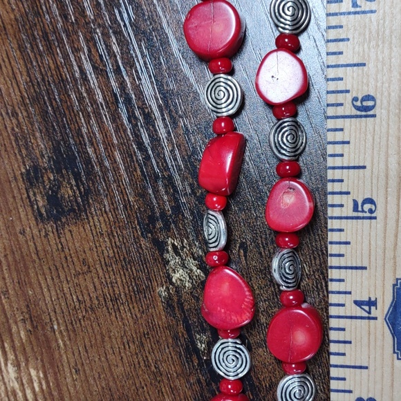 Gorgeous Bamboo Coral Necklace - Picture 6 of 8